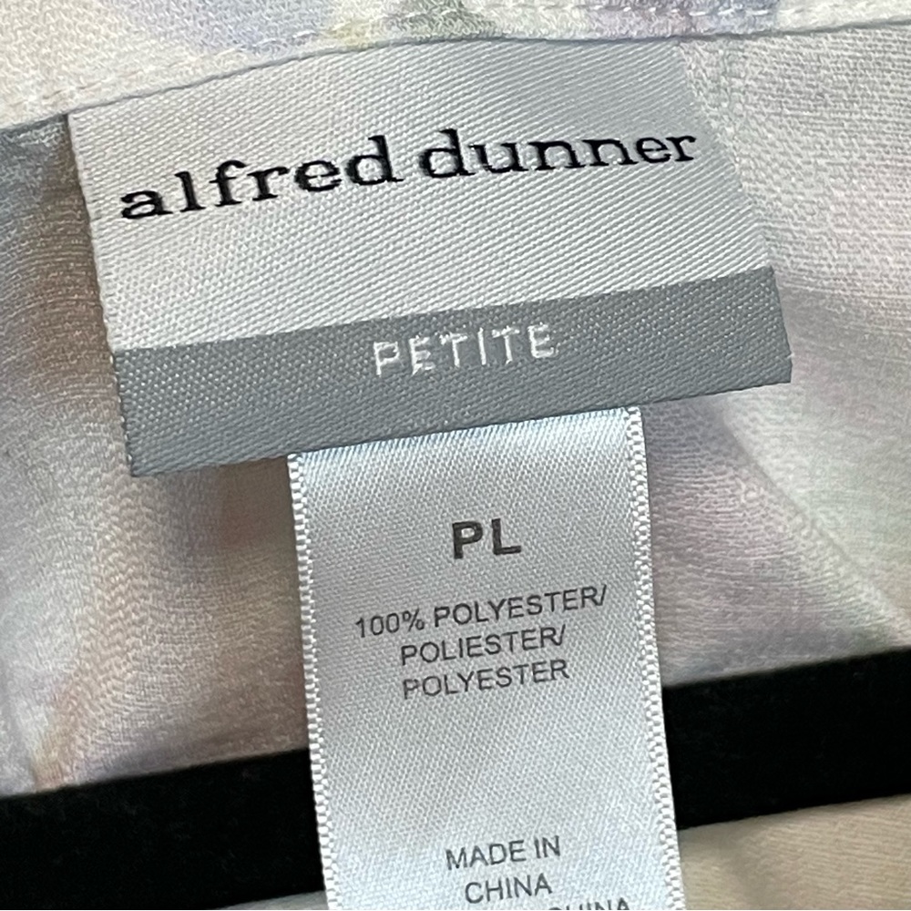Alfred Dunner Watercolor Floral Top - Picture 4 of 5